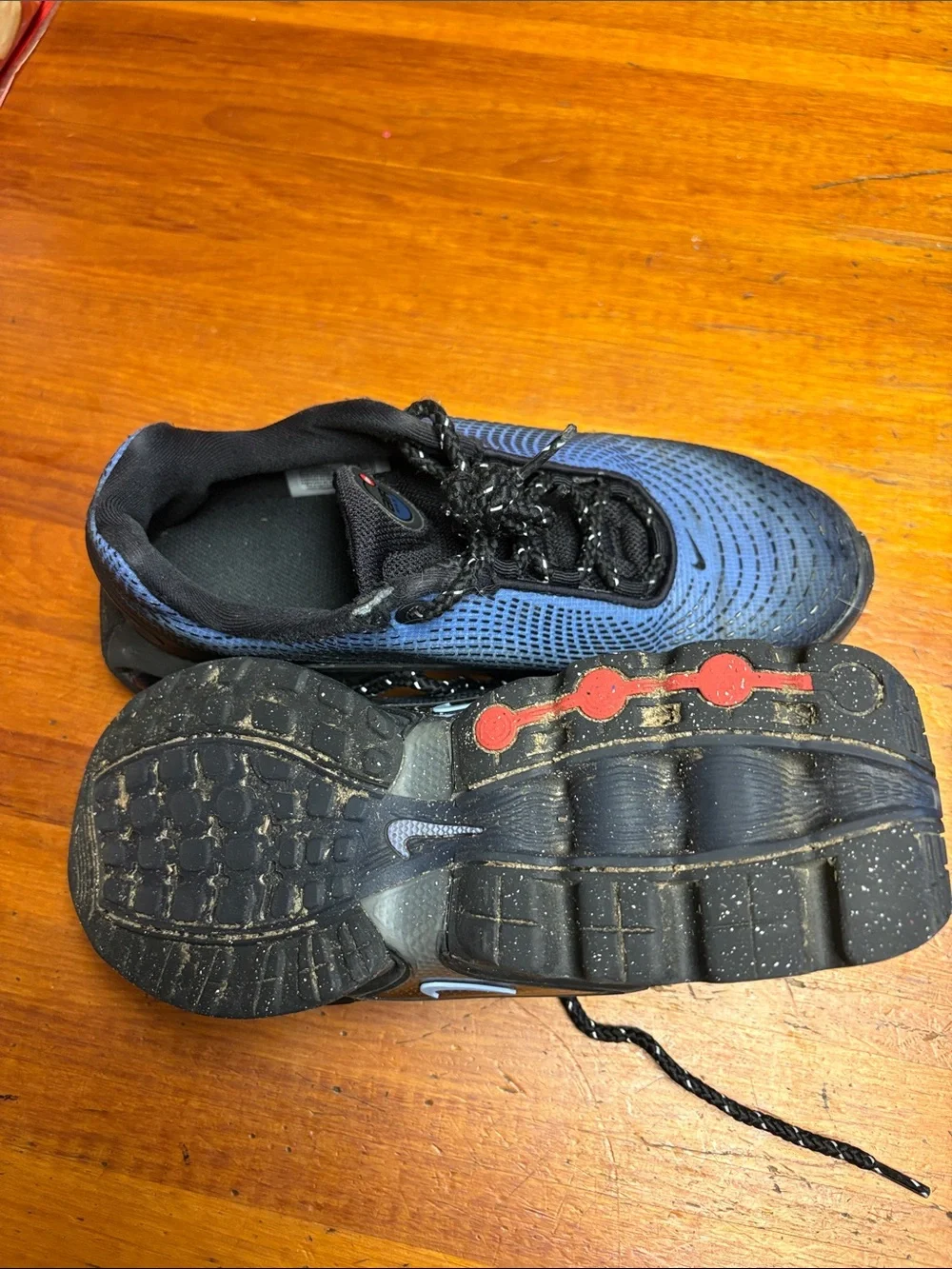 Nike Youth 6Y Lightweight Air Max DN Sneakers - Baltic Blue & Black - Picture 7 of 7